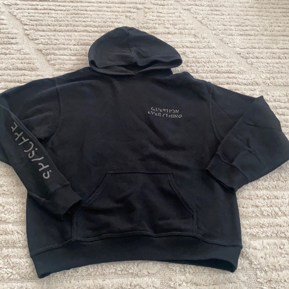 ⭐️ BOGO ⭐️ - Spy Scape Question Everything Hoodie Sz S